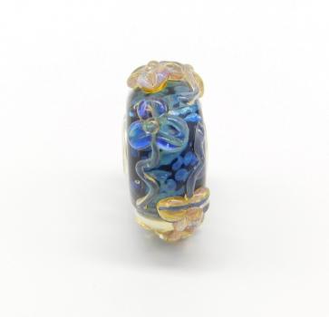 Ocean Freckle Flowerrank - Elfbeads - live photo